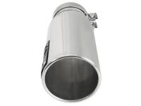aFe Power (Advanced FLOW Engineering) - aFe SATURN 4S 4in SS Intercooled Exhaust Tip - Polished 4in In x 5in Out x 12in L Bolt-On - Image 3