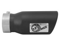 aFe Power (Advanced FLOW Engineering) - aFe MACHForce XP 3in Inlet x 4in Outlet x 9in Length Clamp-On Black Tip - Image 2