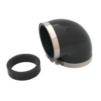 Spectre Performance - Spectre Coupler Elbow Reducer 3in. / 90 Degree w/2.5in. Insert (PVC) - Black - Image 1