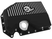 aFe Power (Advanced FLOW Engineering) - aFe 05-19 VW 1.8L/2.0L w/ Oil Sensor Engine Oil Pan Black POWER Street Series w/ Machined Fins - Image 2