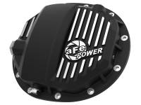 aFe Pro Series AAM 9.5/9.76 Rear Diff Cover Black w/Mach Fins 14-19 GM Silverado/Sierra 1500