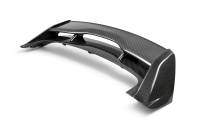 Seibon Carbon - Seibon 2015-2017 Ford Focus ST/RS Hatchback Carbon Fiber Rear Spoiler (3rd Brake Light Not Included) - Image 1