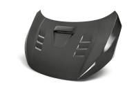 Seibon Carbon - Seibon 17-18 Honda Civic Type-R TS-Style Carbon Fiber Hood - Image 1