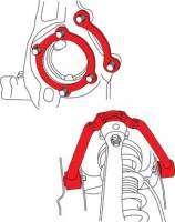 SPC Performance - SPC Performance 03-08 Nissan 350Z/03-07 Infiniti G35 Front Adjustable Control Arms - Image 2