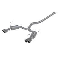 MBRP Exhaust - MBRP 15-19 Subaru WRX 2.0L/STI 2.5L 3in Dual Split Rear Exit w/ 3.5in Tips - T304 (Street Version) - Image 1