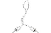 AWE Tuning - AWE Audi B9 SQ5 Resonated Touring Edition Cat-Back Exhaust - No Tips (Turn Downs) - Image 4