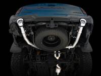 AWE Tuning - AWE 19-21 RAM 1500 5.7L (w/Cutouts) 0FG Dual Rear Exit Cat-Back Exhaust - Chrome Silver Tips - Image 8