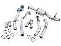 AWE Tuning - AWE 19-21 RAM 1500 5.7L (w/Cutouts) 0FG Dual Rear Exit Cat-Back Exhaust - Chrome Silver Tips - Image 11