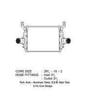 CSF Radiators - CSF 00-03 Ford Excursion 7.3L OEM Intercooler - Image 2