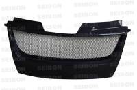 Seibon Carbon - Seibon 06-08 VW Golf GTi TD Carbon Fiber Front Grill - Image 1