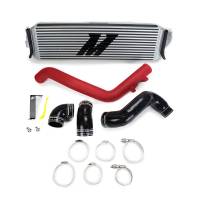 Mishimoto - Mishimoto 2017+ Honda Civic Type R Intercooler Kit - Silver Intercooler Red Piping - Image 1