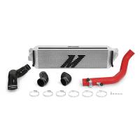 Mishimoto - Mishimoto 2017+ Honda Civic Type R Intercooler Kit - Silver Intercooler Red Piping - Image 2