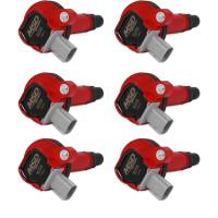 MSD COIL,RED,FORD ECO-BOOST 3.5L V6, 6-PK