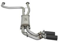 aFe Power (Advanced FLOW Engineering) - aFe Rebel Series 2-1/2in 409 SS Cat Back Exhaust w/ Black Tips 16-17 Nissan Titan V8 5.6L - Image 2