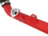 aFe Power (Advanced FLOW Engineering) - aFe Bladerunner 2-1/4 IN Aluminum Hot Charge Pipe Black 20-23 Ford Explorer/Explorer ST - Red - Image 4