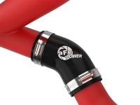 aFe Power (Advanced FLOW Engineering) - aFe Bladerunner 2-1/4 IN Aluminum Hot Charge Pipe Black 20-23 Ford Explorer/Explorer ST - Red - Image 5