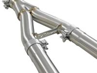 aFe Power (Advanced FLOW Engineering) - aFe Takeda 2.5in to 3in 304 SS Y-Pipe Exhaust System 16-18 Infiniti Q50/Q60 V6-3.0L (tt) - Image 2