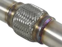 aFe Power (Advanced FLOW Engineering) - aFe Takeda 2.5in to 3in 304 SS Y-Pipe Exhaust System 16-18 Infiniti Q50/Q60 V6-3.0L (tt) - Image 4