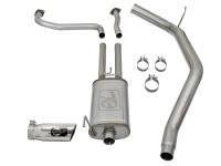 aFe Power (Advanced FLOW Engineering) - aFe MACH Force-Xp 2-1/2in Cat-Back Exhaust System w/ Polished Tip 16-17 Nissan Titan XD V8 5.6L - Image 6