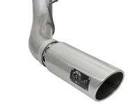 aFe Power (Advanced FLOW Engineering) - aFe LARGE BORE HD 5in 409-SS DPF-Back Exhaust w/Polished Tip 2017 Ford Diesel Trucks V8 6.7L (td) - Image 6