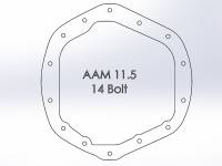 aFe Power (Advanced FLOW Engineering) - aFe Pro Series Rear Differential Cover Black w/ Machined Fins 14-18 Dodge Trucks 2500/3500 - Image 4