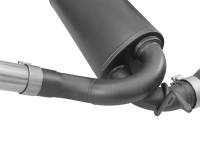aFe Power (Advanced FLOW Engineering) - aFe Rebel Series 2.5in 409 SS Cat-Back Exhaust w/ Black Tips 2007+ Jeep Wrangler (JK) V6 3.6L/3.8L - Image 4