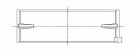 ACL Race Series - ACL Nissan SR20DE/DET (2.0L) Standard Size High Performance w/ Extra Oil Clearance Main Bearing Set 5M2964HX-STD - Image 2