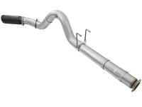 aFe Power (Advanced FLOW Engineering) - aFe ATLAS 5in DPF-Back Alum Steel Exhaust System w/Black Tip 2017 Ford Diesel Trucks V8-6.7L (td) - Image 4