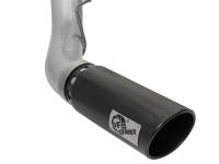 aFe Power (Advanced FLOW Engineering) - aFe ATLAS 5in DPF-Back Alum Steel Exhaust System w/Black Tip 2017 Ford Diesel Trucks V8-6.7L (td) - Image 6
