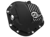 aFe Power (Advanced FLOW Engineering) - aFe Pro Series Dana 60 Front Differential Cover Black w/ Machined Fins 17-20 Ford Trucks (Dana 60) - Image 2