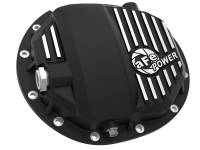 aFe Power (Advanced FLOW Engineering) - aFe Pro Series AAM 9.5/9.76 Rear Diff Cover Black w/Mach Fins 14-19 GM Silverado/Sierra 1500 - Image 2