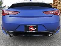 aFe Power (Advanced FLOW Engineering) - aFe Takeda 2.5in 304 SS CB Exhaust w/ Carbon Fiber Tips 17-19 Infiniti Q60 V6-3.0L (tt) - Image 6