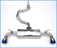 Invidia 13+ VW Golf GTI Q300 Rolled Titanium Tip Cat-Back Exhaust