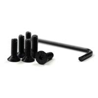 NRG Innovations Steering Wheel Screw Upgrade Kit (Conical) - Black