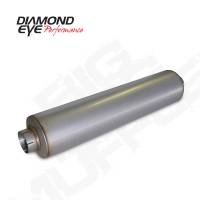 Diamond Eye Performance - Diamond Eye Exhaust Muffler, 5" Chambered Big Dog Muffler 51" Overal, 45" Body, 10" Case Aluminized - Image 1
