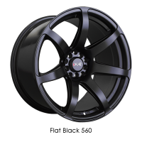 XXR Wheel Rim 560 18x8.5 5x100/5x114.3 ET20 73.1CB Flat Black
