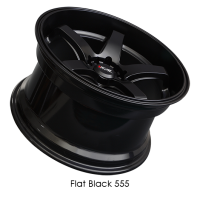 XXR Wheels - XXR Wheel Rim 555 17x8 5x100/5x114.3 ET35 73.1CB Flat Black - Image 2