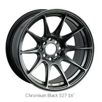 XXR Wheels Rim 527 15x8 4x100/4x114.3 ET20 73.1CB Chromium Black