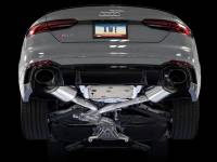 AWE Tuning - AWE Audi B9 RS 5 Sportback Touring Edition Exhaust-Non Resonated- Diamond Black RS Style Tips - Image 3