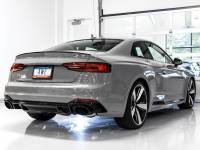 AWE Tuning - AWE Audi B9 RS 5 Sportback Touring Edition Exhaust-Non Resonated- Diamond Black RS Style Tips - Image 4