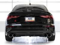 AWE Tuning - AWE 22-24 Audi 8Y S3 Touring Edition Exhaust - Chrome Silver Tips - Image 2