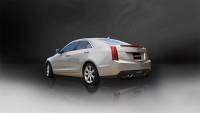 CORSA Performance - Corsa 2013-2019 Cadillac ATS Sedan 2.0L A/T Polished Sport Dual Rear Cat-Back Exhaust - Image 2