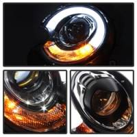 Spyder Auto - Spyder Mini Cooper 2010-2012 Projector Headlights Xenon/HID Model- DRL Blk PRO-YD-MC07-HID-DRL-BK - Image 3
