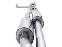 AWE Tuning - AWE 22-23 GMC Sierra 1500 AT4X 6.2L 0FG Catback Split Dual (Flat Bumper) - Chrome Silver Tips - Image 2