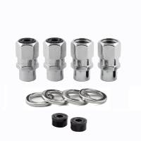 McGard - McGard Hex Lug Nut (Drag Racing Short Shank) M12X1.5 / 13/16 Hex / 1.6in. Length (4-Pack) - Chrome - Image 2