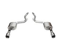 CORSA Performance - Corsa 2024+ Ford Mustang GT Sport Axle-Back Dual Rear Exit with 4.5in Straight Cut Polished Tips - Image 1