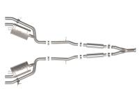 aFe Power (Advanced FLOW Engineering) - aFe 22-23 Kia Stinger L4-2.5L Turbo Gemini XV 3in to Dual 2-1/2in Cat-Back Exhaust System w/ Cut-Out - Image 3