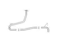 aFe Power (Advanced FLOW Engineering) - aFe Takeda 2-1/2in 304 SS Axle-Back Exhaust (No Muffler) 18-21 Hyundai Kona L4 1.6L (t) - Image 2