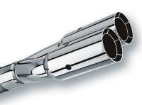 Borla - Borla Universal Polished Tip Dual Round Intercooled (inlet 2 1/2in. Outlet 3in) *NO Returns* - Image 1