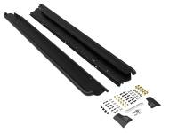 aFe 15-19 Subaru Outback H4 2.5L / H6 3.6L Terra Guard Trail Slider Steps - Black